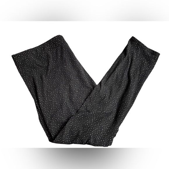 LC Lauren Conrad Pants - LC Lauren Conrad Polka Dot Leggings Black & White Size XXL